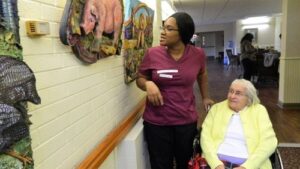 Kaneice Foster and Anna Marie Kraft 