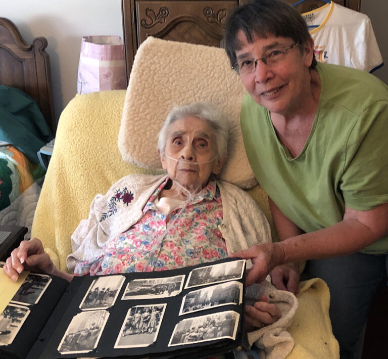 frances shoop and her daughter louetta
