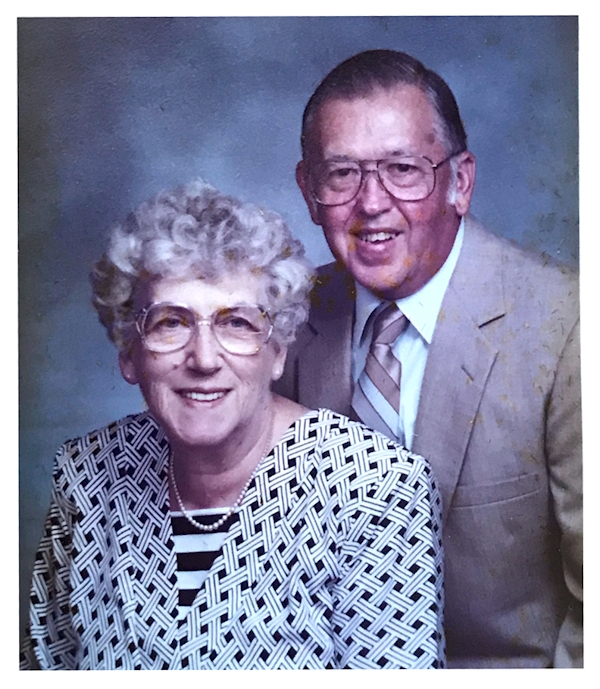 Sara Slothower and her husband Wilbur