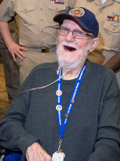 Retired Chief Petty Officer and Corpsman John Keeney