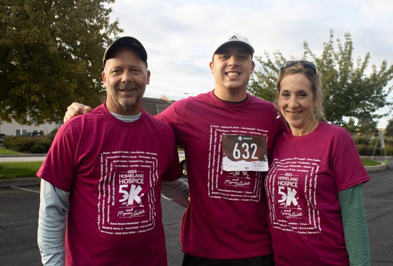participants for the 2023 5k and memorywalk