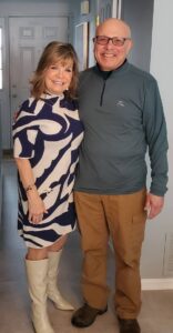 barb and phil talarico smiling together