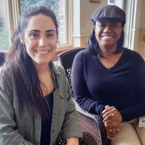 homeland social worker amanda williams and director of social services daniqwa buckner