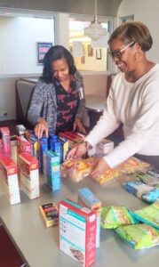 sarria floyd and tracey jennings at the pantry cleanse