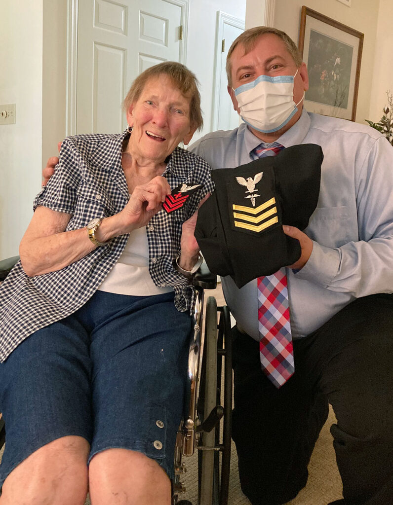 Former Pharmacist’s Mate First Class Anna Weinfurter