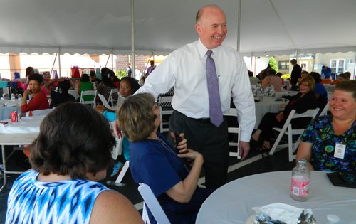 Employee recognition event