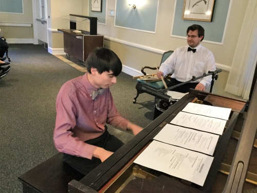 Domingo Mancuello and Tex Wyndham