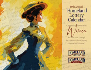 cover of the 2026 homeland lottery calendar