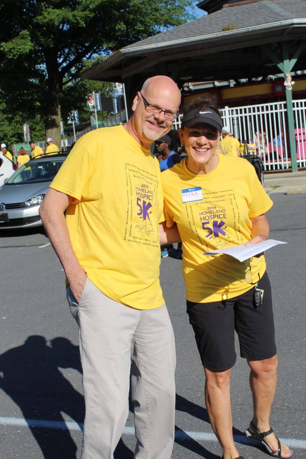 Brian Medkeff-Rose and Myra Badorf