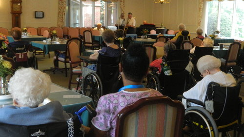 Mem O Ries Band audience pic